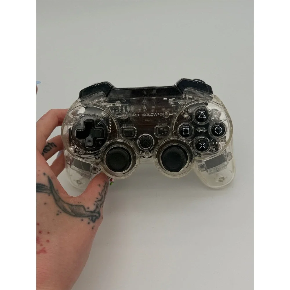 PDP Afterglow Wireless Controller‎ for PS3 PlayStation 3 Translucent 064-015